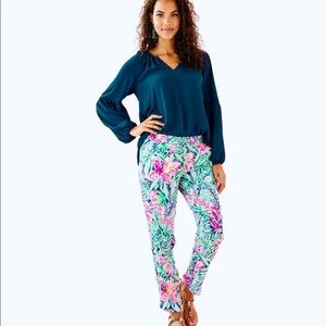 Lilly Pulitzer pants in Slathouse Soirée